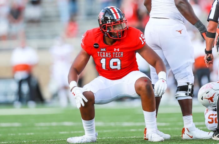 Texas Tech EDGE Tyree Wilson